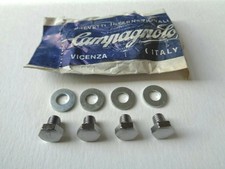 *NOS Vintage 1970s Campagnolo Record complete pedal toe clip mounting bolts x 4)