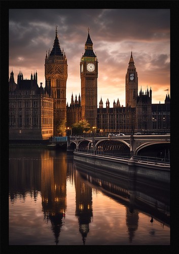 Bold london skyline - london,