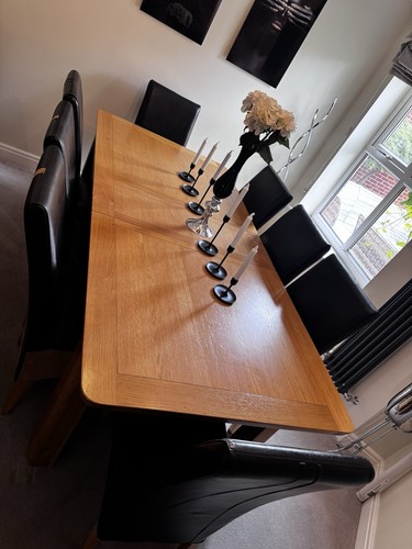 Solid light oak extending - solid,