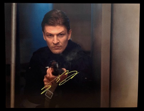 Signed sean bean goldeneye - signed,