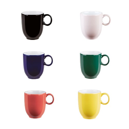 Porcelain coffee mugs - coffee, of
