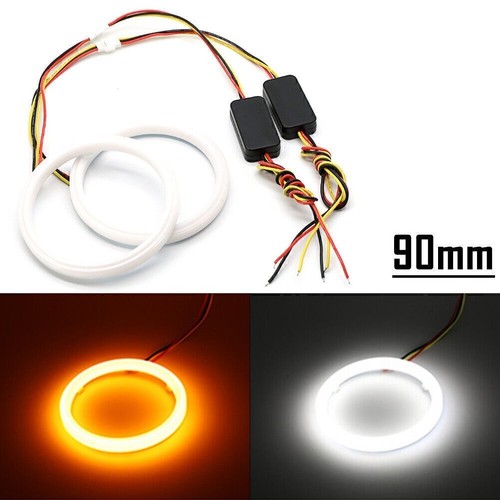 2pc 90mm white amber - 2pc,