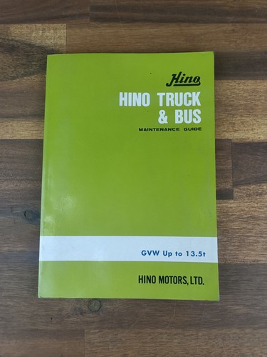 Hino truck bus maintenance - hino, &