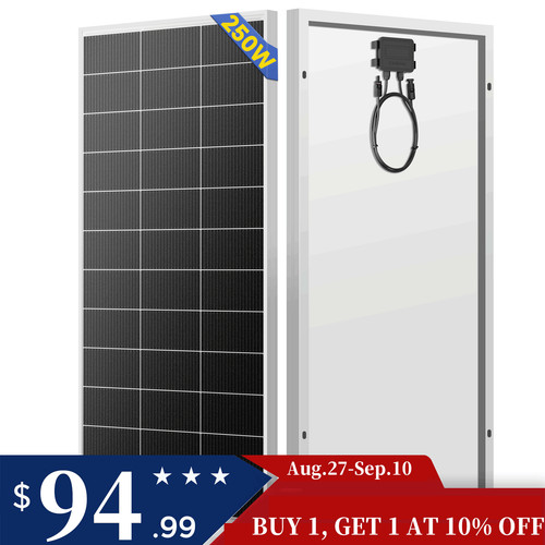 12v 250w watt mono solar - 12v,
