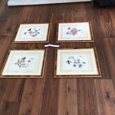 The Reece Collection c. 1820 Morning Glory With Butterflies & Dragonfly