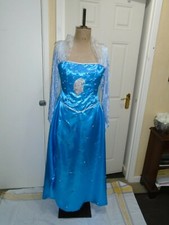 Ice Princess Elsa  costume from Frozen  Medium 38 inches  bust size