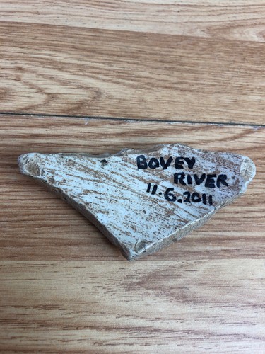 Piece pottery found in - pottery,