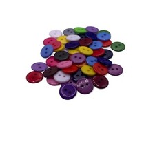 100Pcs 12mm Mixed Buttons Many