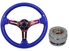 Blue Neo Chrome DB TS Steering