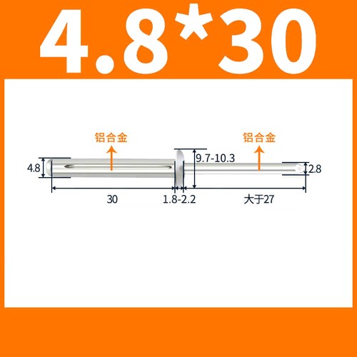 Tri fold rivets - fold, bulbex