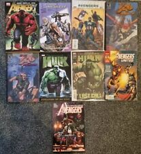 9x Assorted Avengers Hulk TPB Comics Job Lot