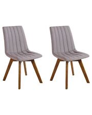 Set of 2 Dining Chairs CALGARY