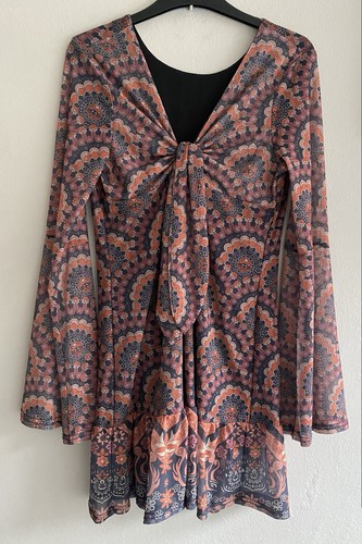 Retro 70s mandala - 70s,