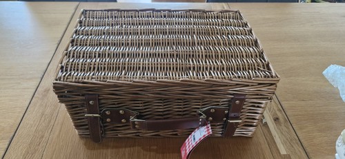 Wicker picnic basket set - wicker,