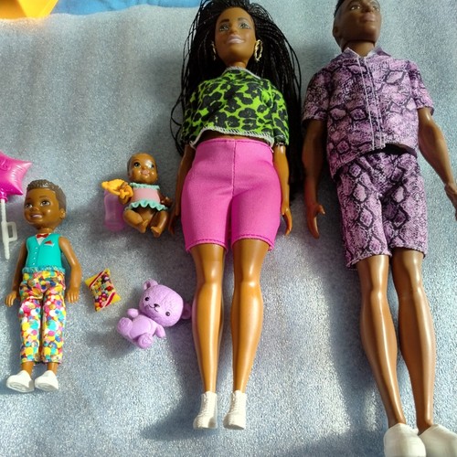 Barbie and ken doll with - with, boy