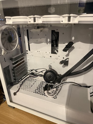 Cooler master white case - cooler,