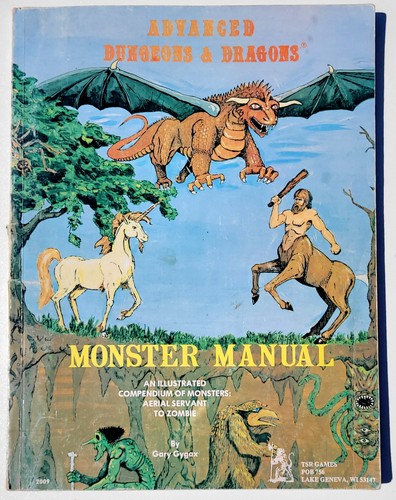 Monster manual dungeons - manual.,