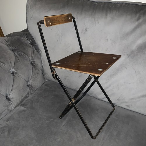 Vintage child wooden folding - vintage,