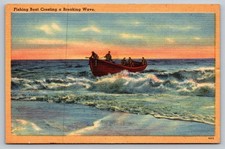 Vintage Fishing Boat Cresting