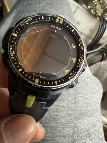 Casio protrek prw 3000 - casio, solar