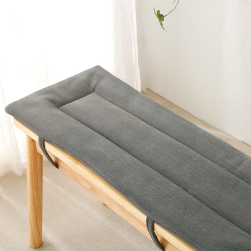 Corduroy bench stool - bench, cushion