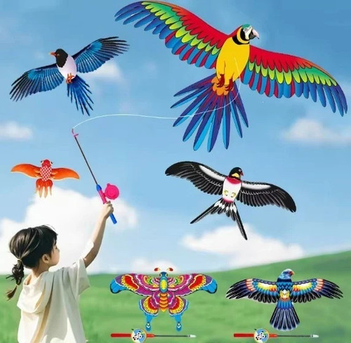 Kids cartoon eagle kite - kids,