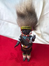 Vintage Mid Century Masai Warrior Nandi Nile Hamite Hand Made African Doll VGC