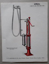 Bowser Figure 1041 Petrol Pump Brochure / Leaflet c.1925