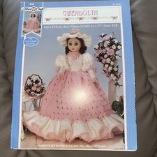 Fibre-Craft Gwendolyn Doll Outfit Crochet Pattern FCM411