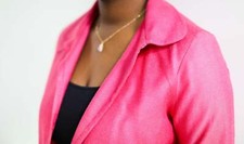 Pink Cropped Jacket