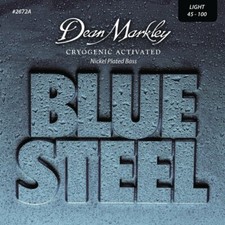 Dean Markley 2672A Blue Steel Cryo NPS 4-String Bass strings, Light 45-100