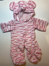 Design-a-Bear Chad Valley Pink Tiger All In One Costume Animal Print Suit