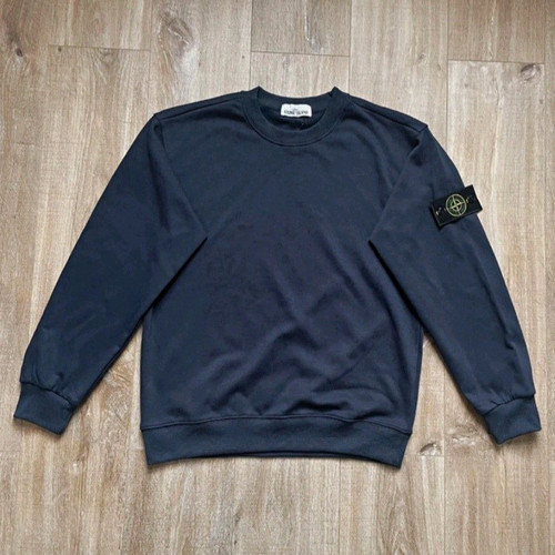 Stone island black jumper - black,