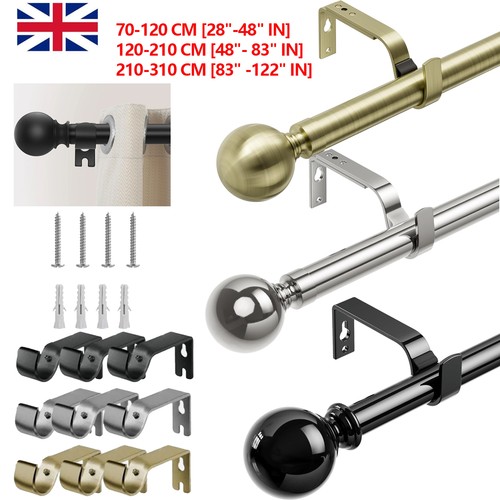 Extendable curtain poles - extendable,