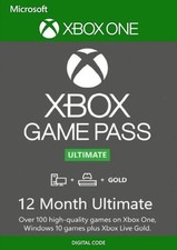 Xbox Game Pass Ultimate 12 Month Key - Xbox / PC Digital Code - UK