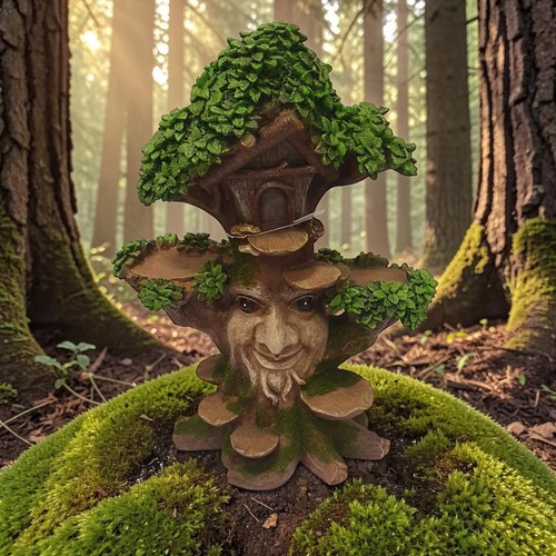 Woodland green man garden - woodland,