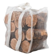 Woven Firewood Bag – Ventilated Log Drying & Storage Sack 25x40x50cm