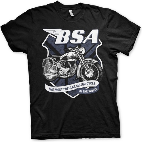 Bsa 650 shield shirt - bsa, t-shirt