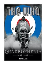The Who ‎–A2 Quadrophenia Poster - Slight Tear, 4mm top-middle, hence LOW PRICE