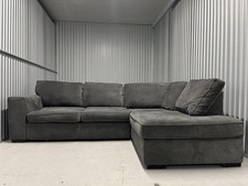 DFS Grey L Shaped Corner Sofa