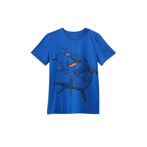 Boys short sleeve dino shark - short, "'dino
