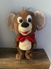 Jerry Plush 1998 vintage Warner bros Collectable Teddy Soft Toy Collect Tom&Jerr