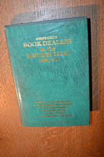 Sheppards Book Dealers in the British isles 1991-92