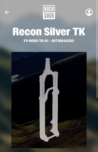 Rock shox recon silver - rock,
