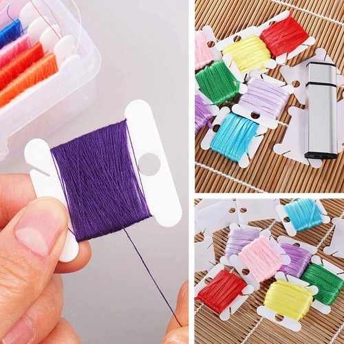 120pcs plastic floss bobbins - 120pcs,