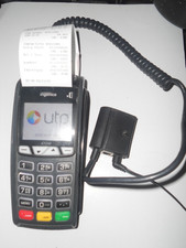 Ingenico iCT250 Card Machine Terminal & magic box cable - used    (1M)