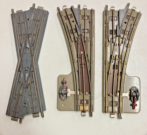 Vintage hornby dublo points - hornby,