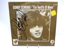 DONNY OSMOND / Signed 7"