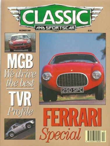 Classic sportscar 1989 dec - &,