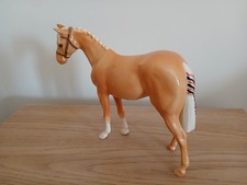 Beswick Rare  Palomino Show Pony Designed by Shane Ridge No. H259 - Immaculate